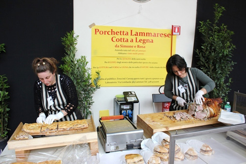 Al Real Collegio di Lucca, all’Anteprima vini della Costa Toscana 2014, anche molta straordinaria gastronomia