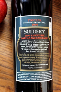 Straordinaria degustazione di varie annate di Case Basse Soldera I.G.T. Rosso Toscana