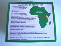 Il sapore africano del tè nero del Kenya: “Ketepa Pride” 