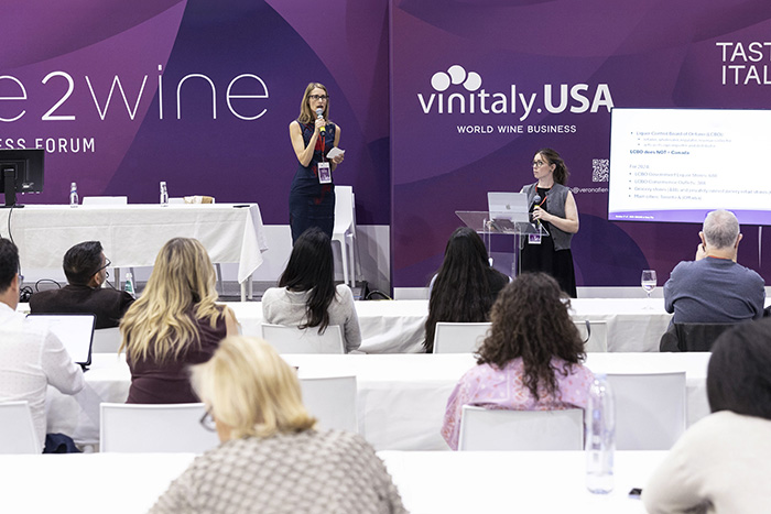 Wine2wine Vinitaly Business Forum incontro a New York City